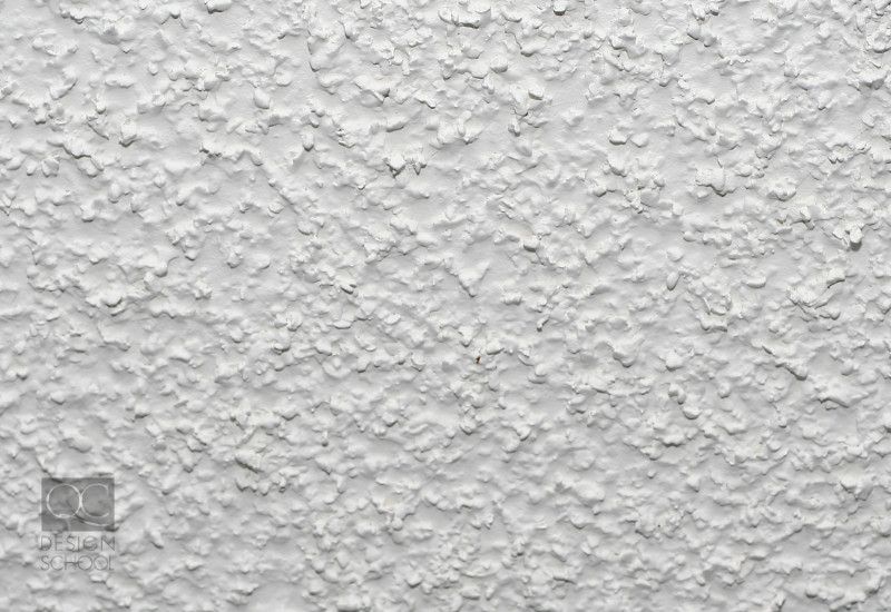 popcorn ceilings is a bad interior design decision