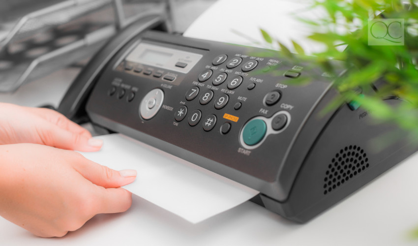 fax machine you don't need anymore in an organized home