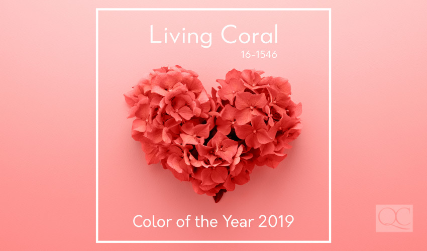 Pantone's 2019 color of the year living coral