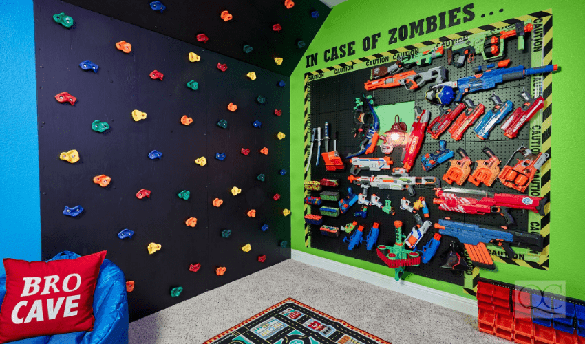 BlueRidge Texas boys playroom