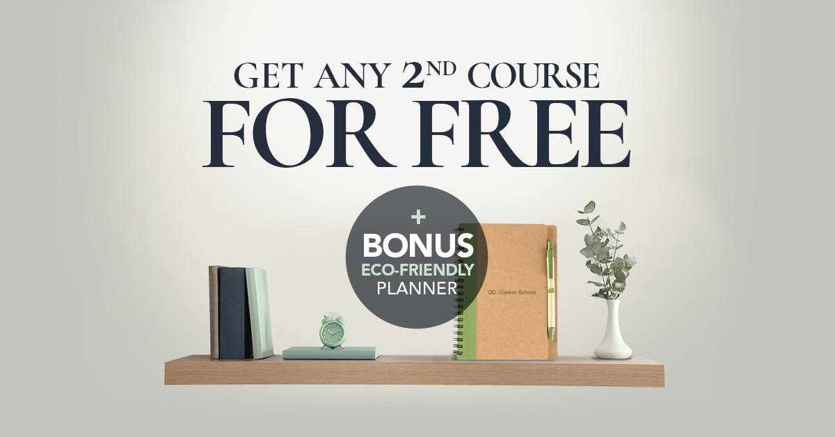 Free Second Course Promotion Graphic