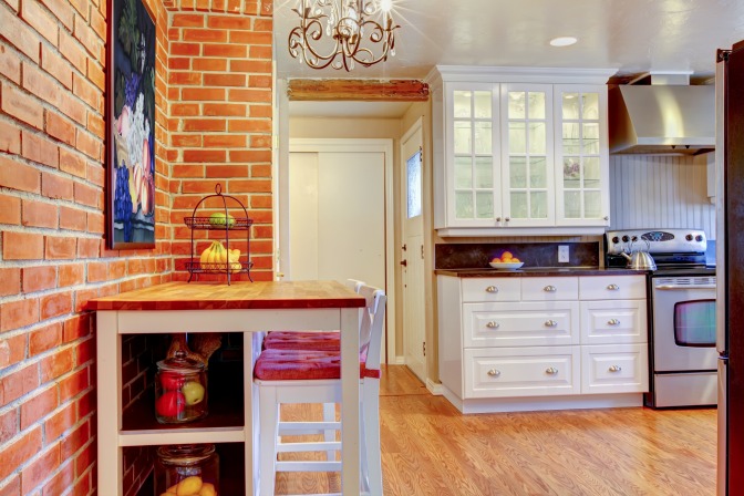 Jane Lockhart on how to design a kitchen interior with hardwood floors